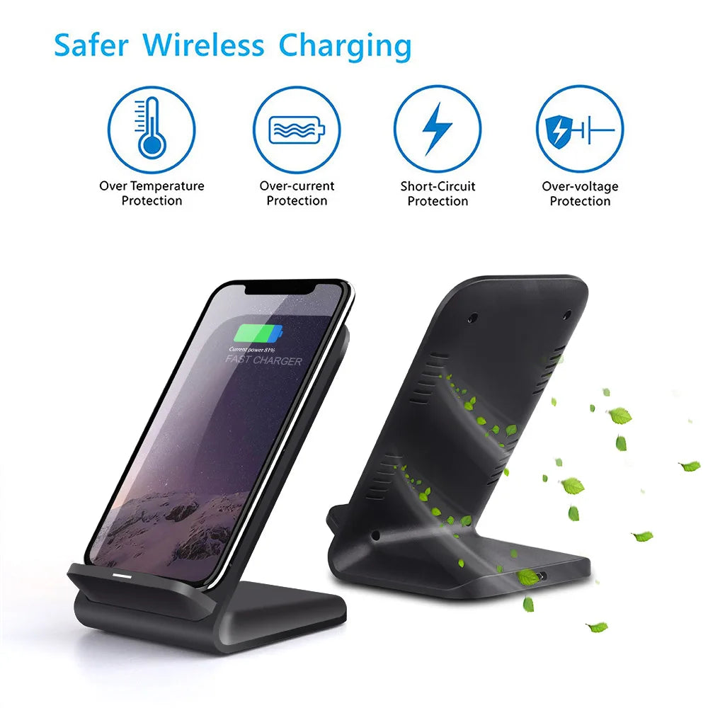 20W Wireless Charger Stand Oi Receiver Coil Kit for iPhone5 5s 6 8 11 12 13 Samsung S21 S20 S10 S9 S8 S6 Xiaomi Charging Station | 2