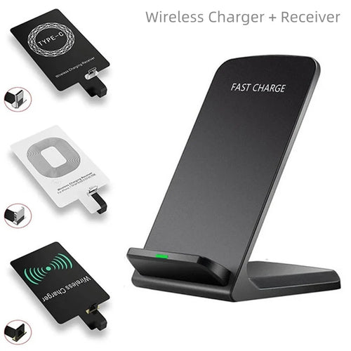 20W Wireless Charger Stand Oi Receiver Coil Kit for iPhone5 5s 6 8 11 12 13 Samsung S21 S20 S10 S9 S8 S6 Xiaomi Charging Station | 0